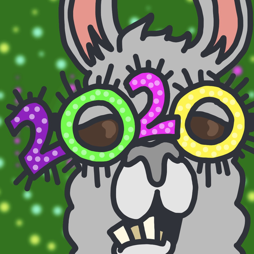 Weird New Year 2020 app icon