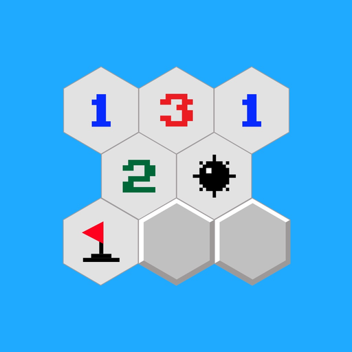 Mines Hex - Hexagon Sweeper app icon