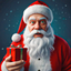 Santa Claus Happy Christmas icon