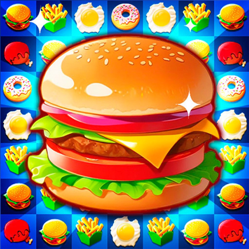 Burger Match 3: Cooking Blast app icon