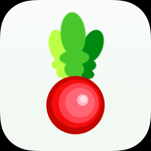 FunkyRadish-AI Recipe Manager app icon