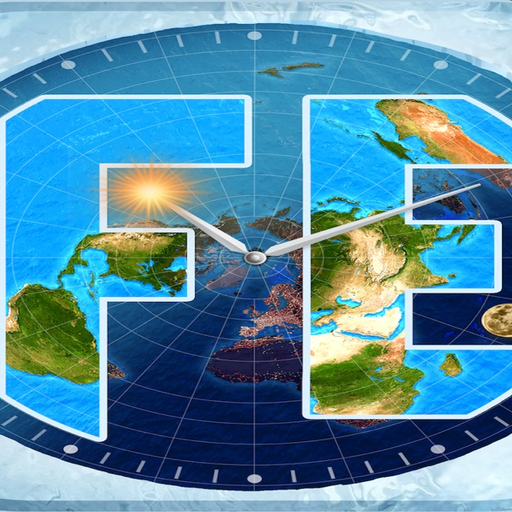 Flat Earth Sun & Moon Clock app icon