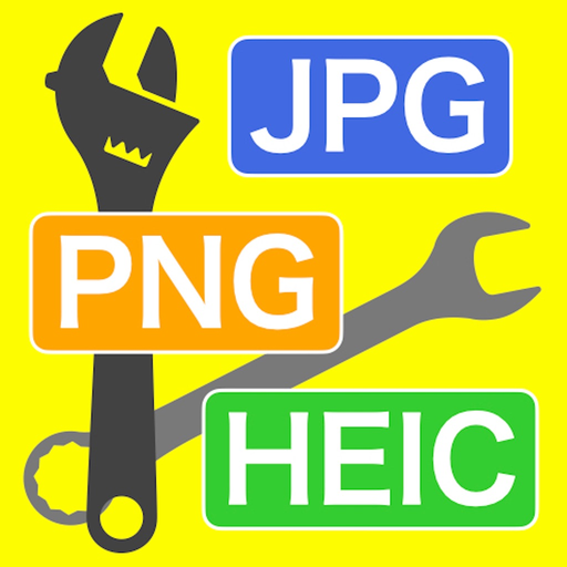 Convert to JPG,HEIC,PNG atOnce app icon