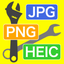 Convert to JPG,HEIC,PNG atOnce icon