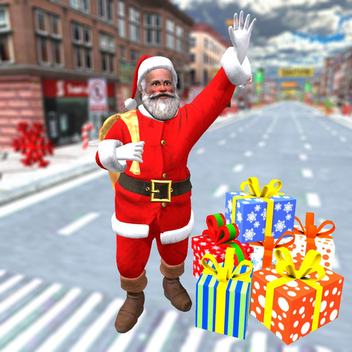 Christmas Santa City Driving app icon
