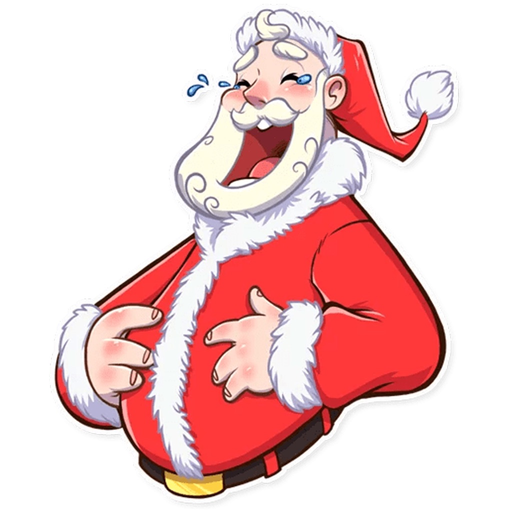 Christmas Santa Funny Stickers app icon