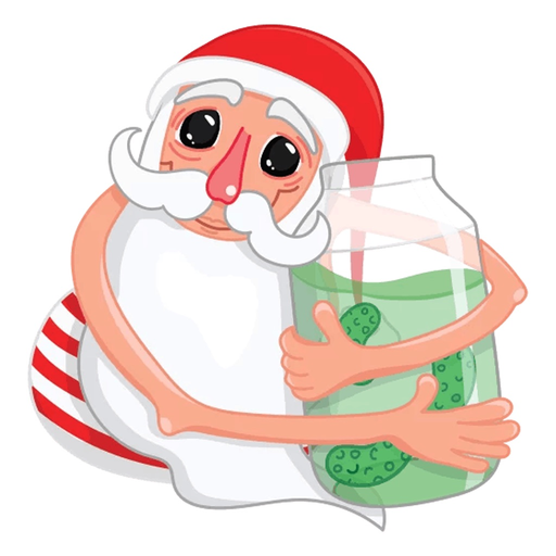 Christmas Santa Xmas Stickers app icon