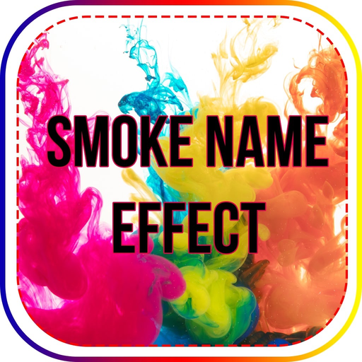 Smoke Name Effect app icon