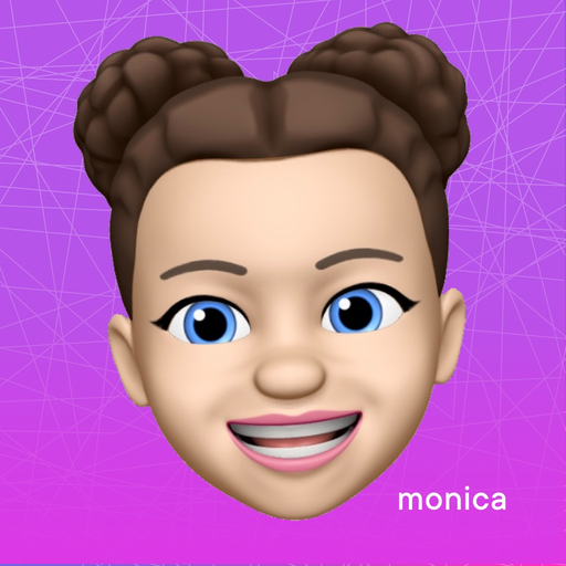 Monica: Learn English app icon