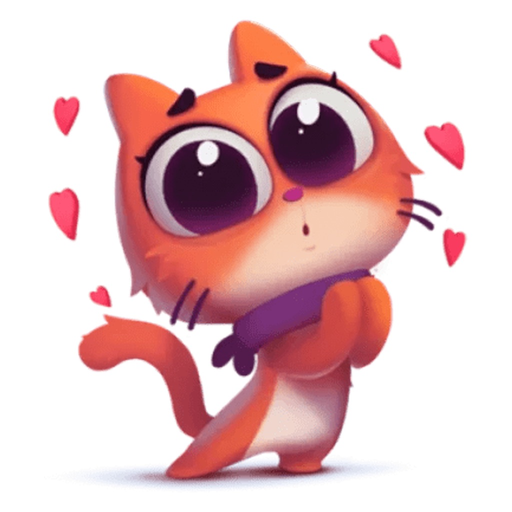 Cat Cute Pun Funny Stickers app icon