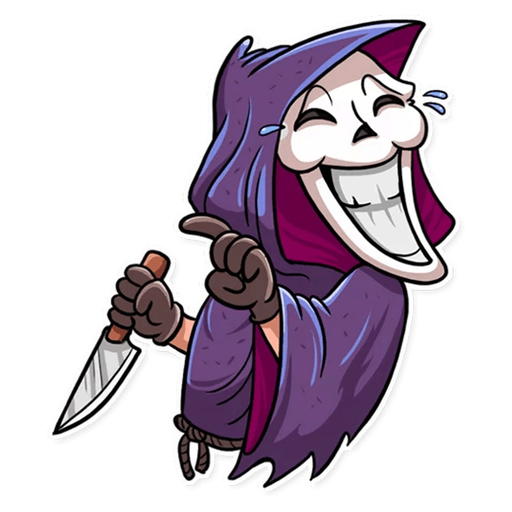 Halloween Death Funny Stickers app icon