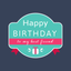 Happy Birthday Cool Stickers icon