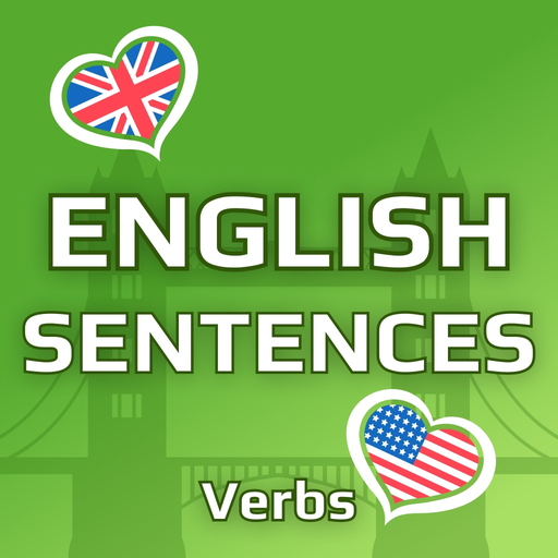 English verbs in sentences app icon