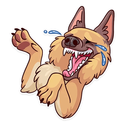 Dog Cute Pun Funny Stickers app icon