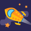 Draggy Rocket - Star Road Race icon