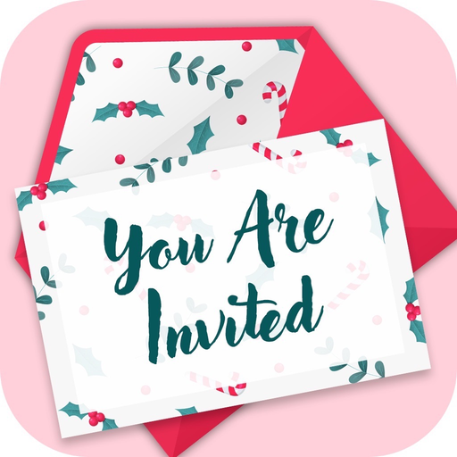 Party Invite Card Maker app icon