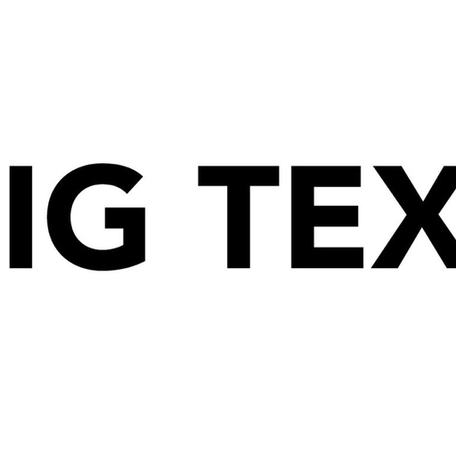 Big Text - Display Your Text app icon