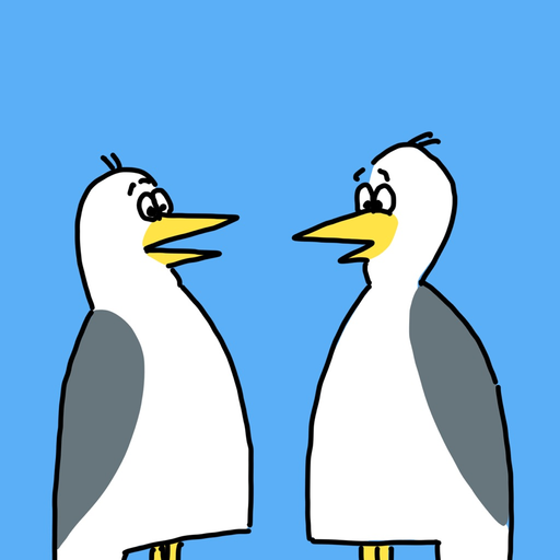 Steinmöwen Sticker app icon