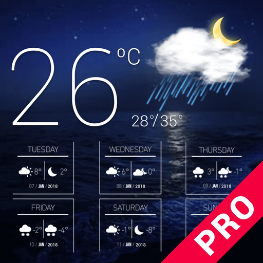 Accurate Weather forecast pro app icon
