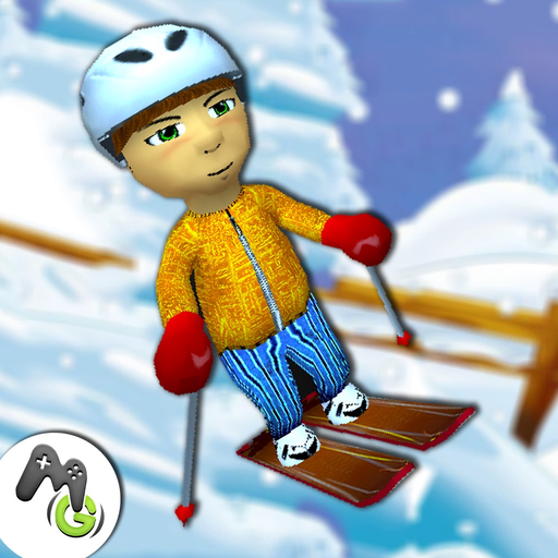 Crazy Snow Surfer SKI SAFARI app icon