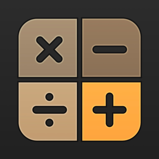 Calculator M+ app icon
