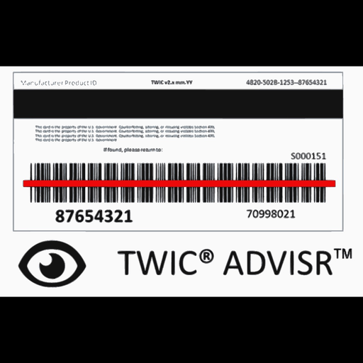 TWIC ADVISR app icon