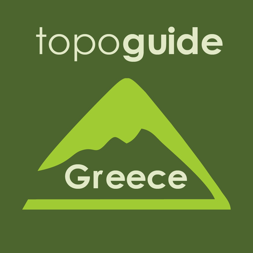 Topoguide Greece hiking guides app icon