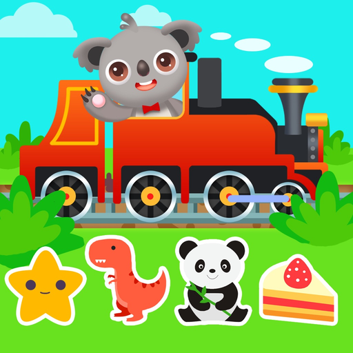 Kids Train Game:Design Drive app icon