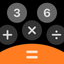 Calculator, basic and advanced icon