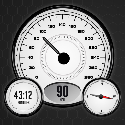 GPS Speedometer & Compass HUD app icon