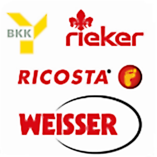 BKK Rieker • RICOSTA • Weisser app icon