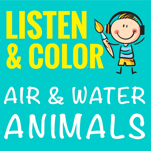 Color Air & Water Animals app icon
