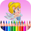 Fairy Toddler Paint Book icon