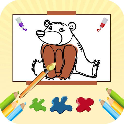 Coloring Book Fun Doodle Games app icon