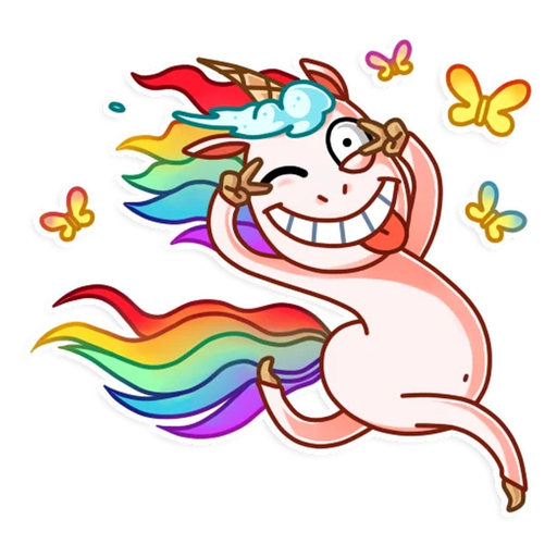 Crazy Pony Funny Stickers app icon