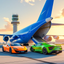 Robot Car Transporter Airplane icon