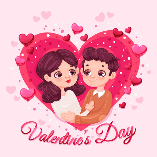 Valentine's Day Photo Frames A app icon