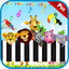 Baby Piano Animal Sounds Games icon