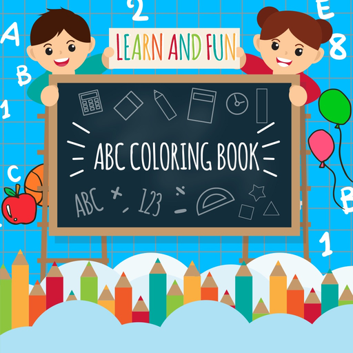 Abc Coloring Book-Draw & paint app icon