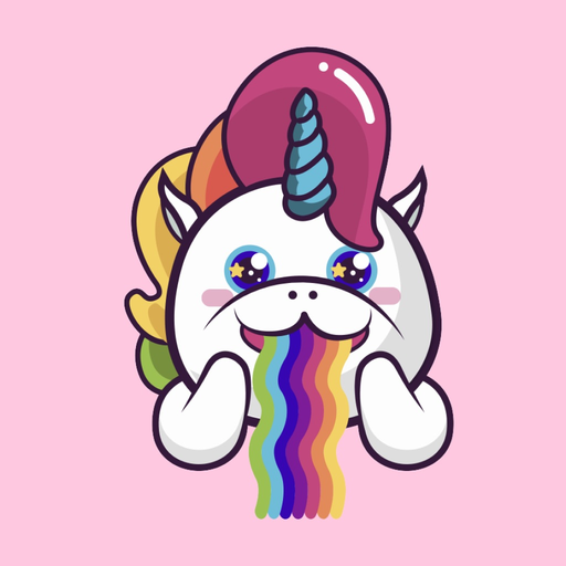 Amazing Unicorn Stikeez app icon