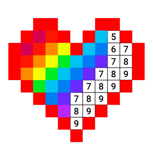 Draw Color Numbers app icon