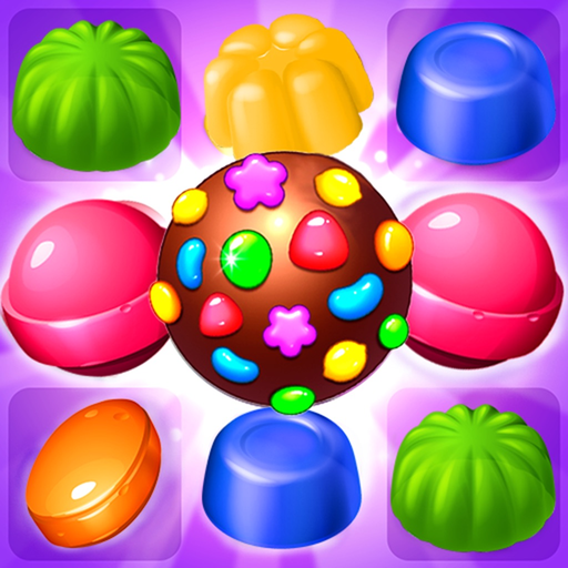 Colorful Gummy Blast – Match 3 app icon