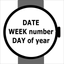 Full Date for Watch icon