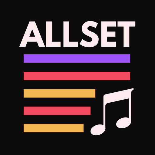 All Set: The Setlist App app icon
