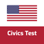 U.S. Civics Test with Audio icon