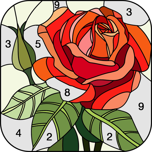 Paint Art By Numbers For Adult app icon
