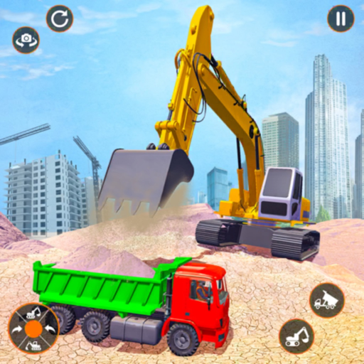 Futuristic Excavator Simulator app icon