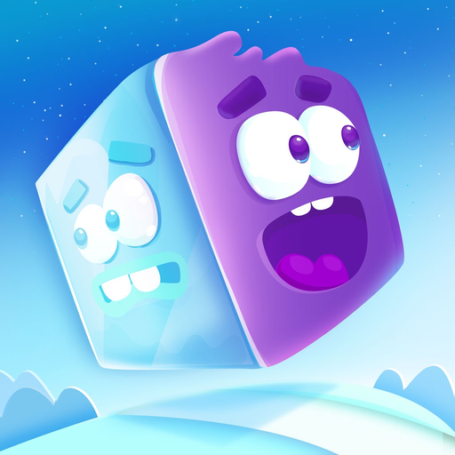 Icy Purple Hero: Jelly Odyssey app icon