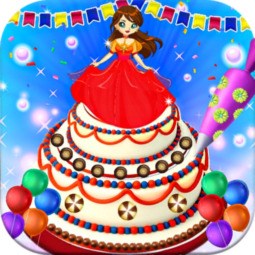 Princess Doll Chocolate Cake app icon
