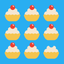 Odd one out game icon